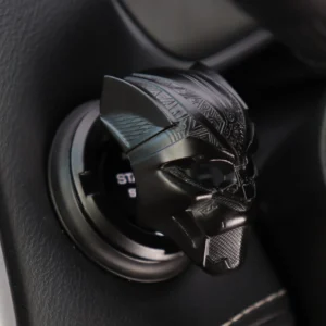 Car start Stop Button Cover - Black Panther model